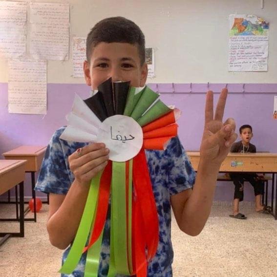 مخيم البرج الشمالي، فعالية  دعم غزة، بعدسة الإعلامية دعاء خليفة